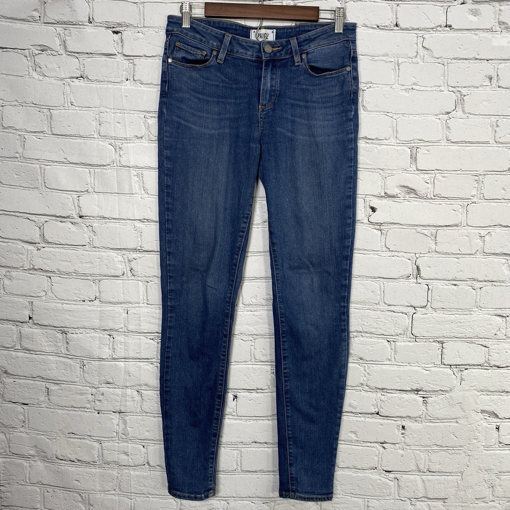 PAIGE Verdugo Ultra‎ Skinny Jeans Size 28 Sydney Wash 1394765-482 USA 30x30